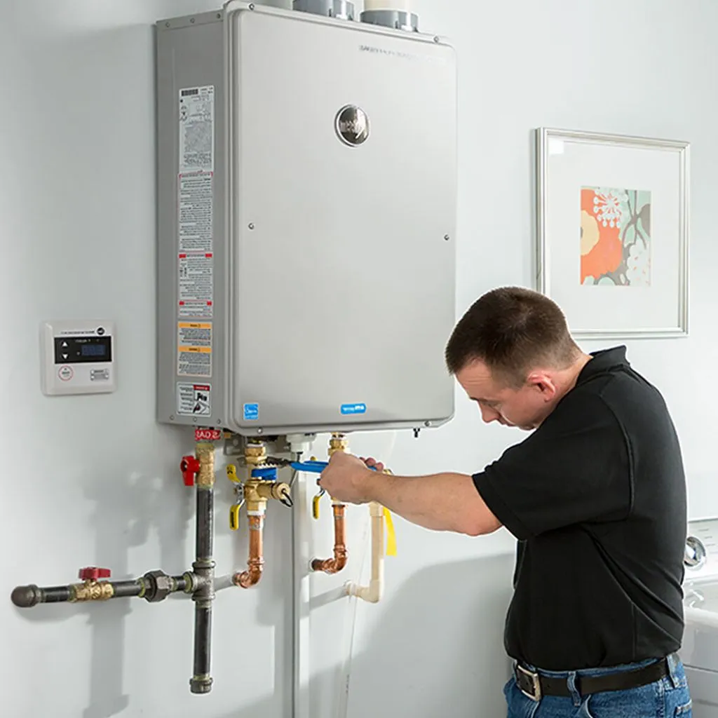 tankless water heater repair in Ambia, IN